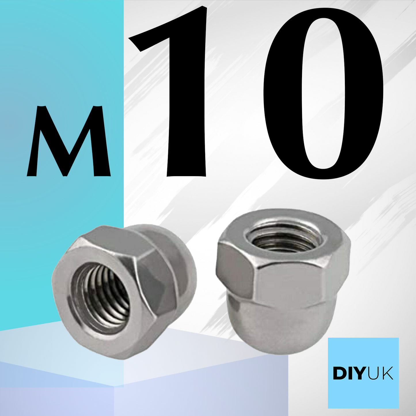 Dome Nuts Stainless Steel Hex Cap Acorn Domed Nuts Rust Hexagon Nut Caps DIN 1587