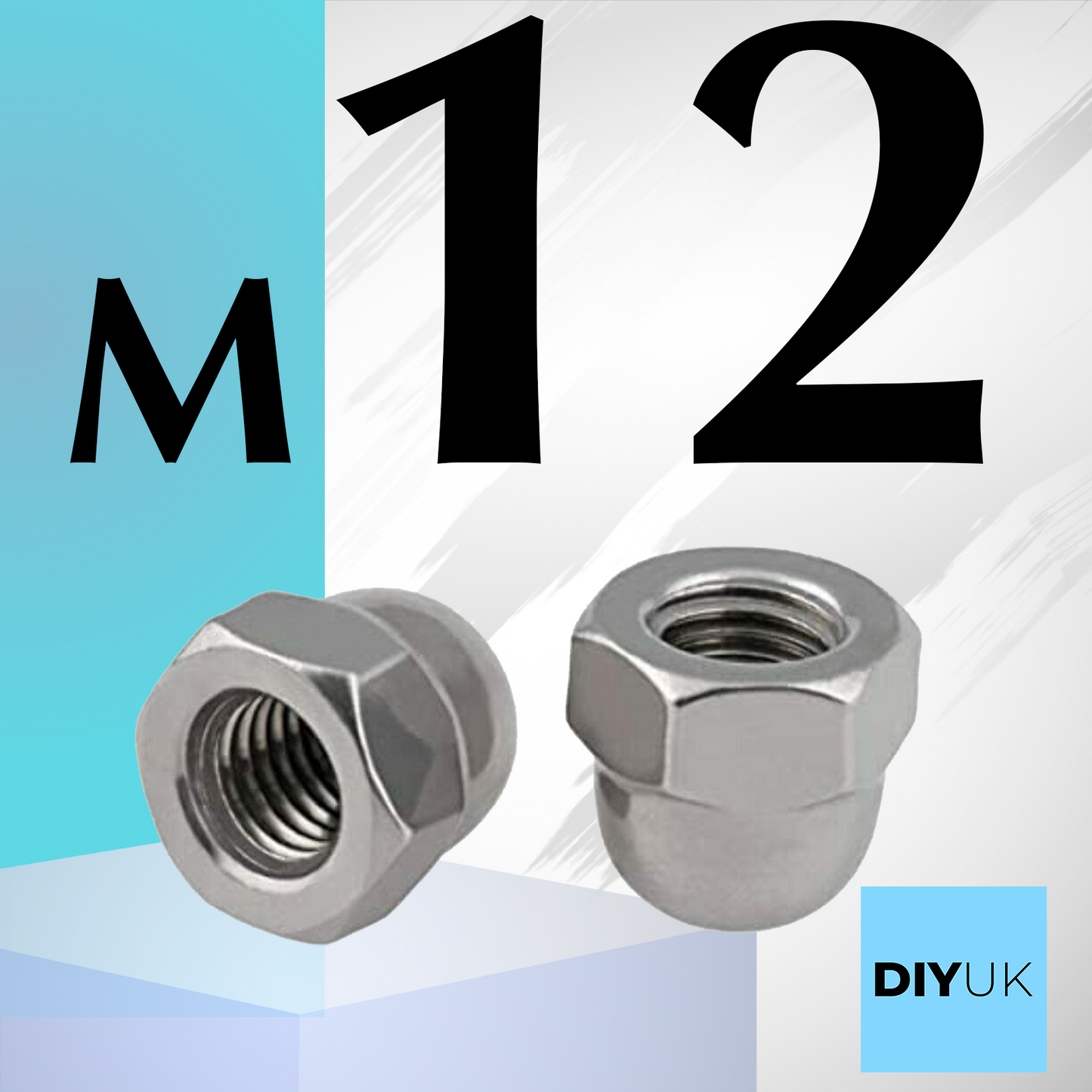 Dome Nuts Stainless Steel Hex Cap Acorn Domed Nuts Rust Hexagon Nut Caps DIN 1587