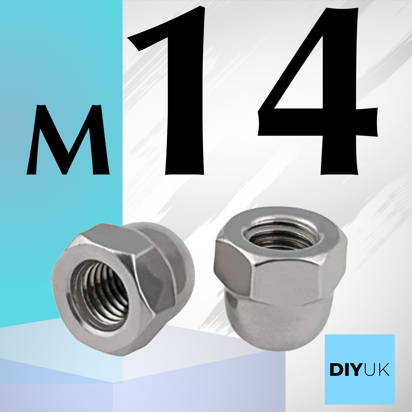 Dome Nuts Stainless Steel Hex Cap Acorn Domed Nuts Rust Hexagon Nut Caps DIN 1587