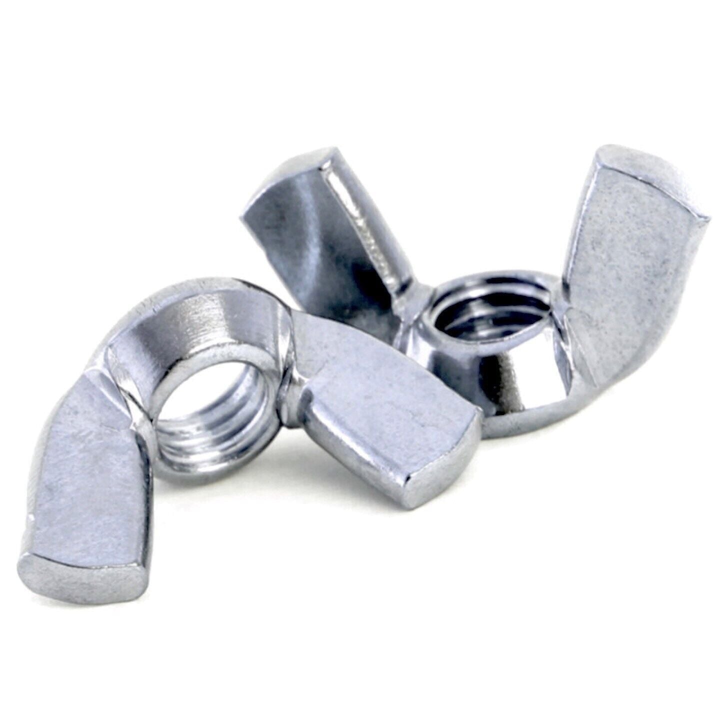 DIYUK Wing Nuts Butterfly DIN 315 (American) Zinc Plated Steel for DIY Tools Machinery