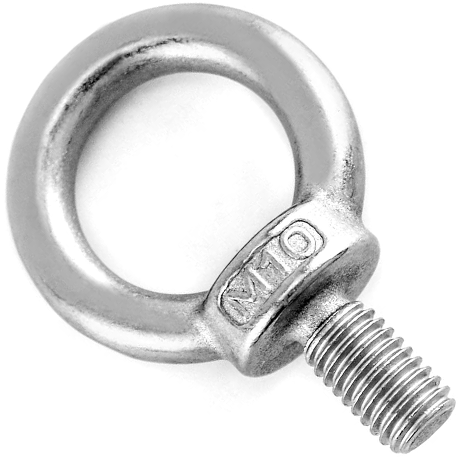 DIYUK Lifting Eye Bolt Heavy Duty Lifting Ring Eye Bolts Male Screw Thread, Ring Shape Eyebolts for Secure Hooking and Lifting