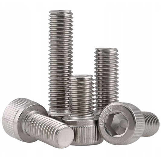 Allen Socket Cap Head Screws Bolts  DIN 912 A2 Stainless Steel