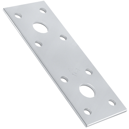 Premium Flat Bracket 2.5mm Galvanised Steel Joining Plate Brackets for Timber Fence, Sleeper & Wood Bracket Applications