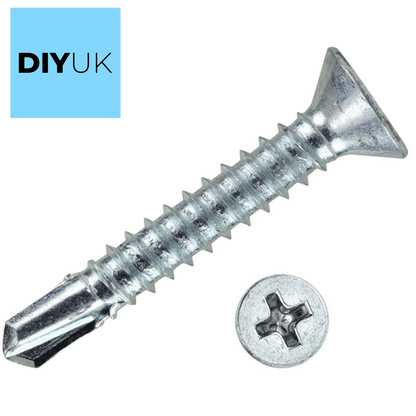 Screws Self Tapping Self Drilling Steel Screw for Metal, Wood