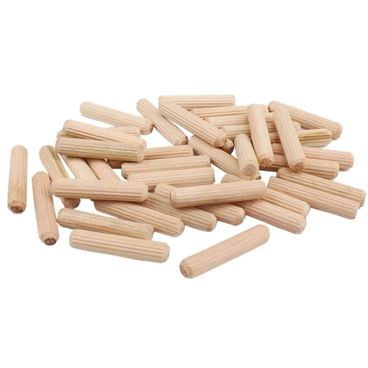 Wooden Dowels Premium Wood Plugs, Dowling, Tapered Pins, Fluted, Versatile