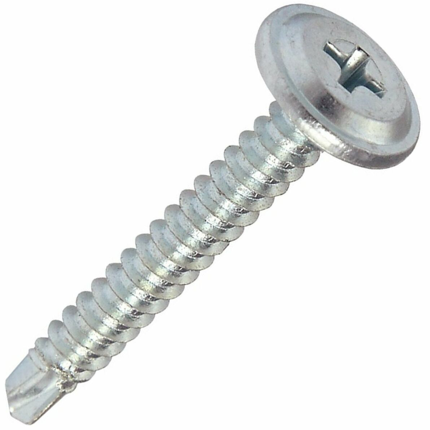 BAYPOLE SELF DRILLING/TAPPING TEK SCREWS WAFER HEAD uPVC BAY WINDOW FIXING SCREW