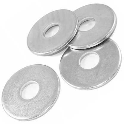 Large Washer Flat Form G Stainless Steel A2 Penny Washers DIN 9021 - Durable Metal Washers for Superior Fastening