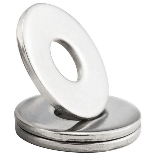 Large Washer Flat Form G Stainless Steel A2 Penny Washers DIN 9021 - Durable Metal Washers for Superior Fastening