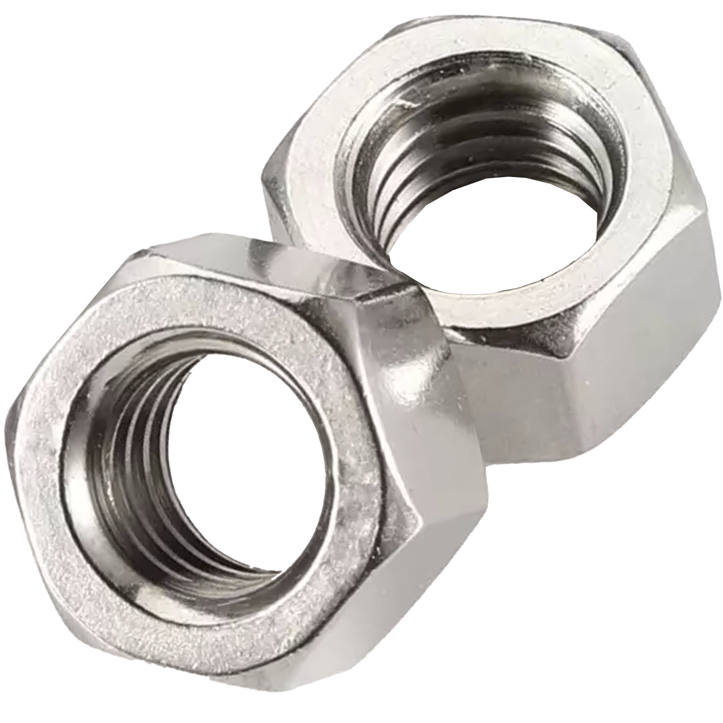 Hexagon Full Nut Steel Zinc Plated Grade 8 High Tensile DIN 934