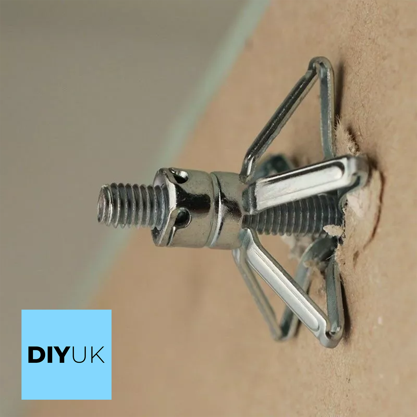 Heavy Duty Metal Plasterboard Cavity Wall Fixings Anchors Plugs Molly Cavity Metal Screw DIYUK