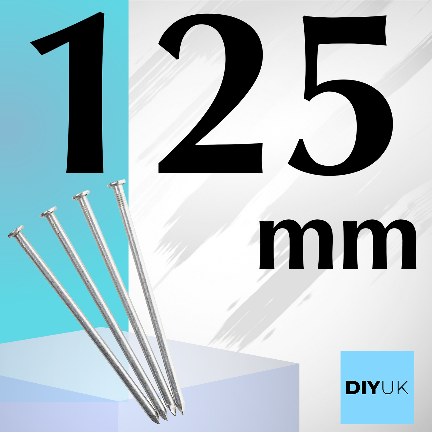 Premium Galvanised Round Head Nails - Ideal for Woodworking and Construction