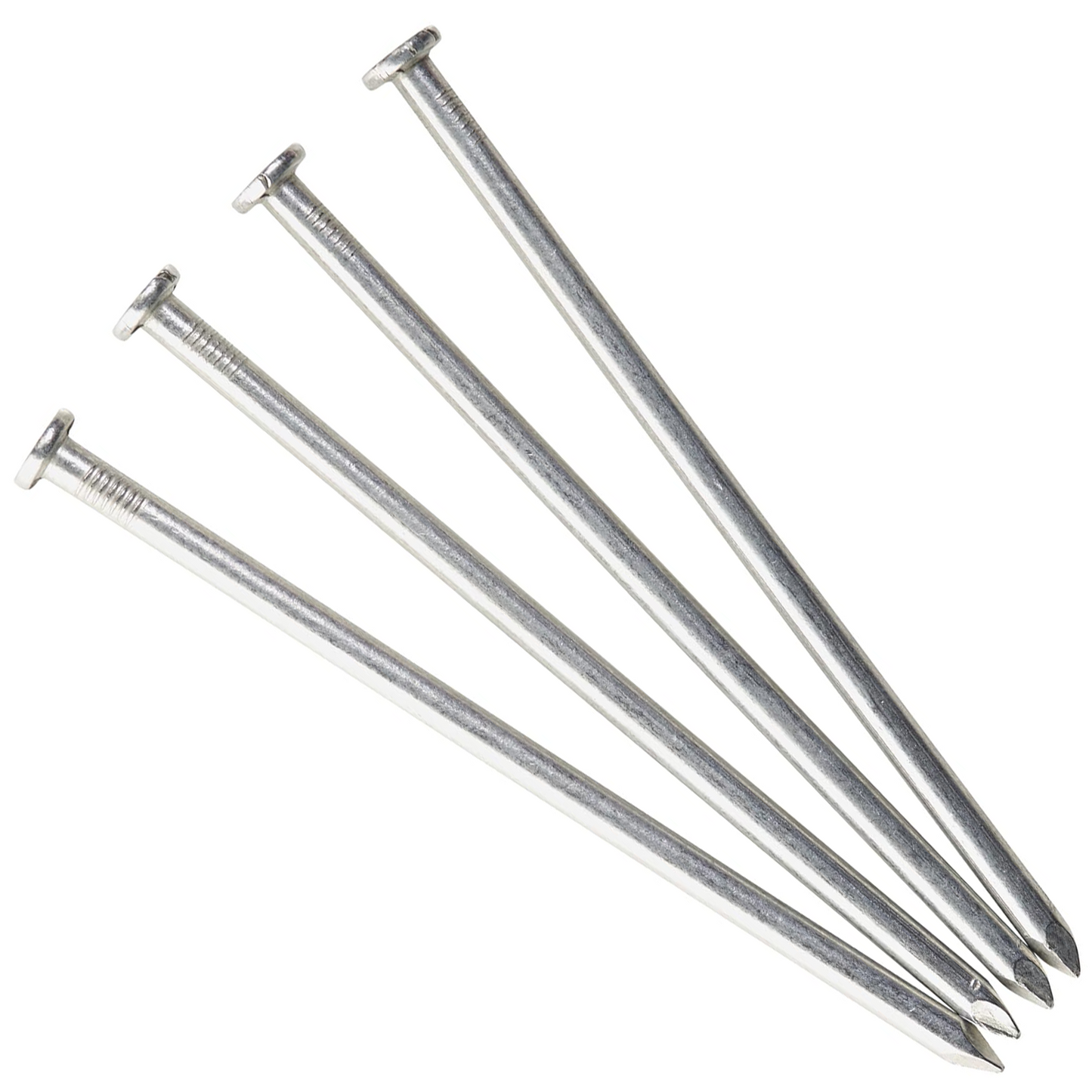 Premium Galvanised Round Head Nails - Ideal for Woodworking and Construction