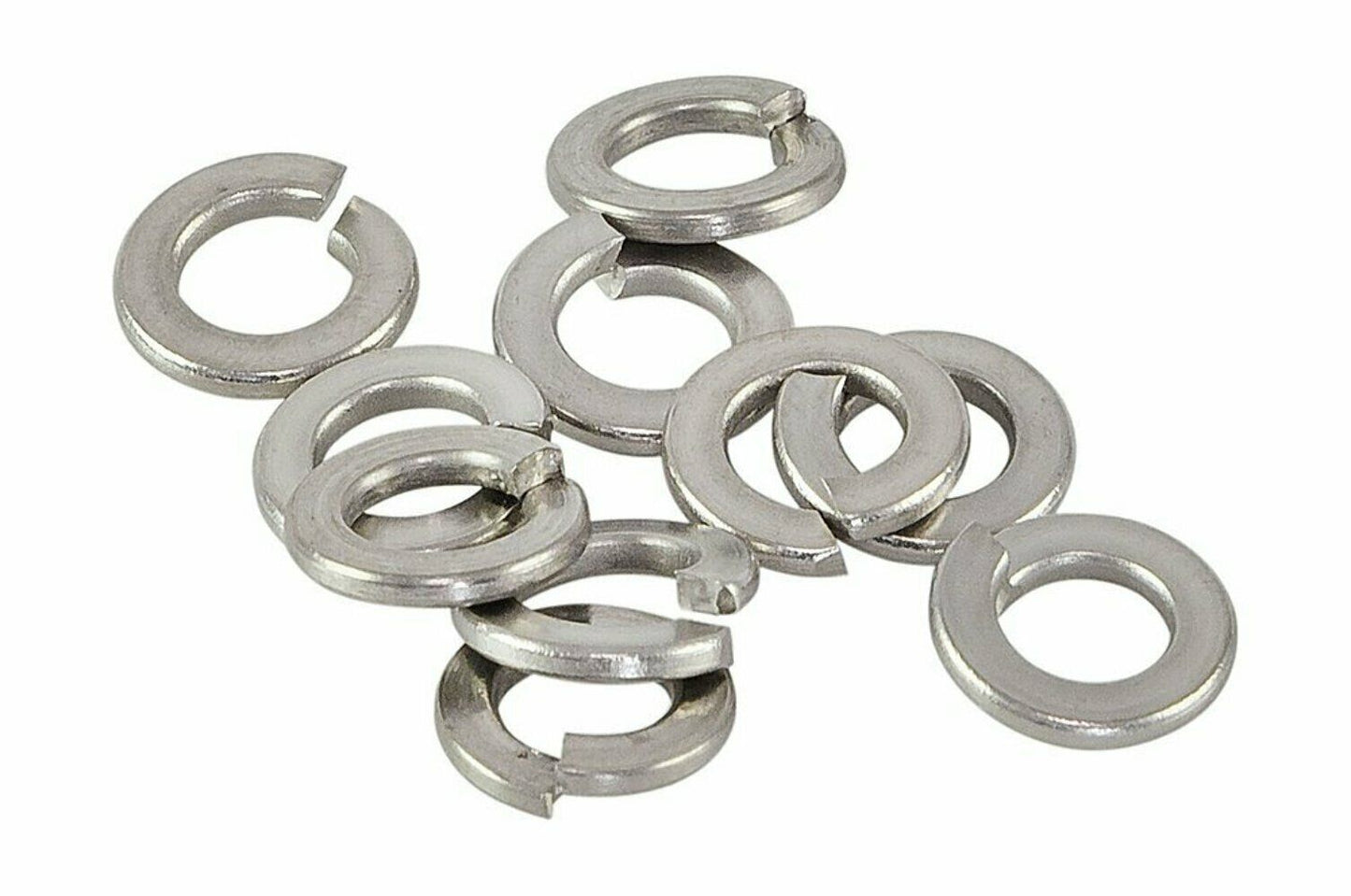 Spring Lock Washers Steel Zinc Plated Square Section Washer DIN 127