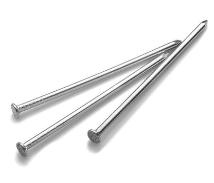 Premium Galvanised Round Head Nails - Ideal for Woodworking and Construction