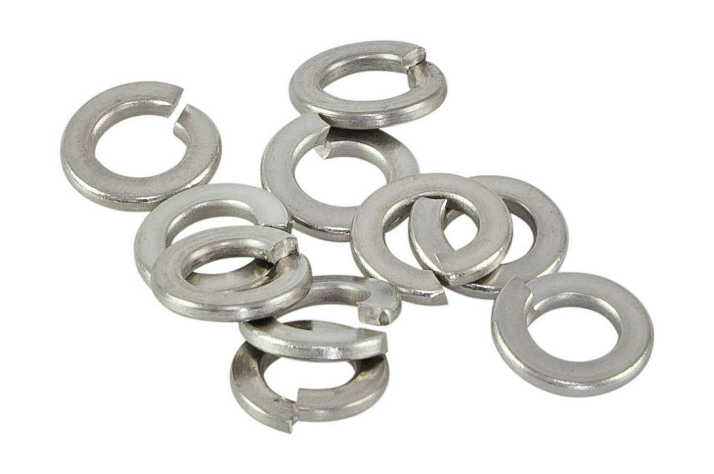 Spring Washers DIN 127 Stainless Steel A2 Split Lock M2 M3 M4 M5 M6 M7 M8 M10 M1